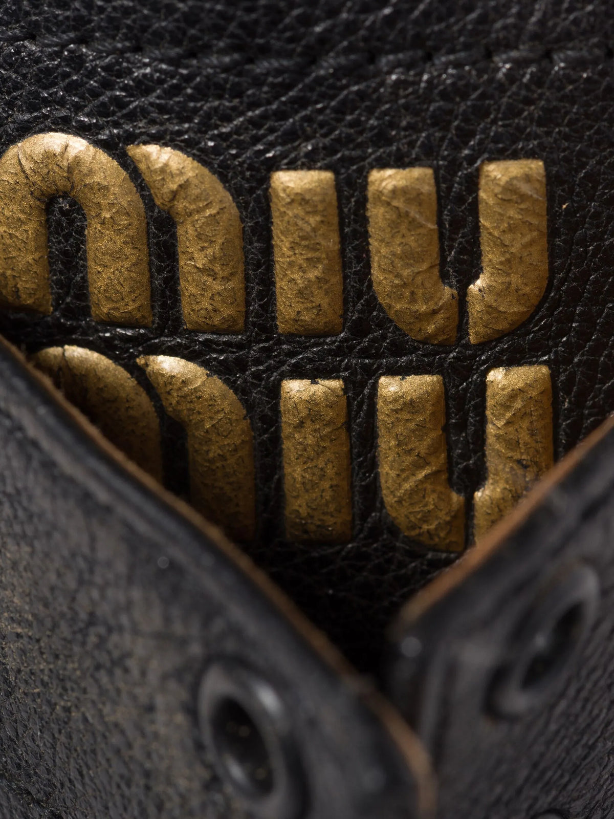 Miu Miu - Lace-up Leather Boots