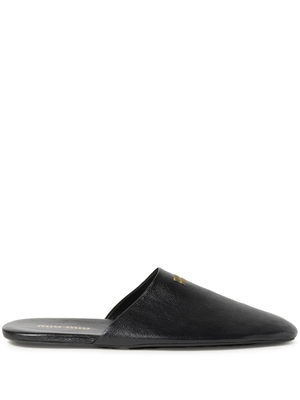 Miu Miu - Leather Slippers