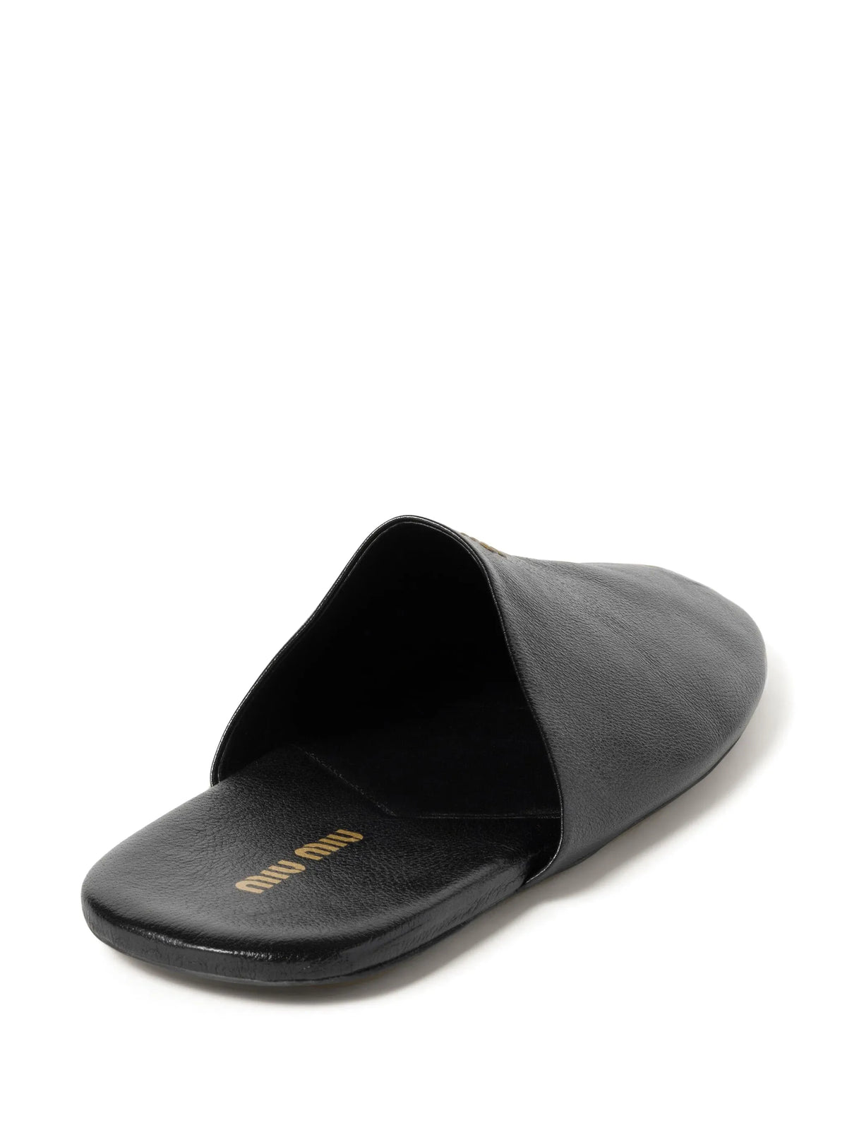 Miu Miu - Leather Slippers