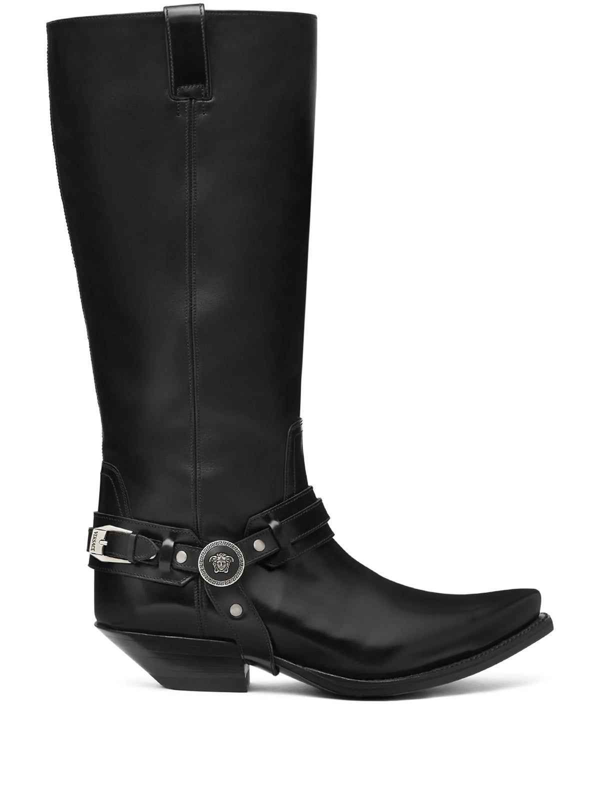 Versace - 40mm Texano Knee-high Boots