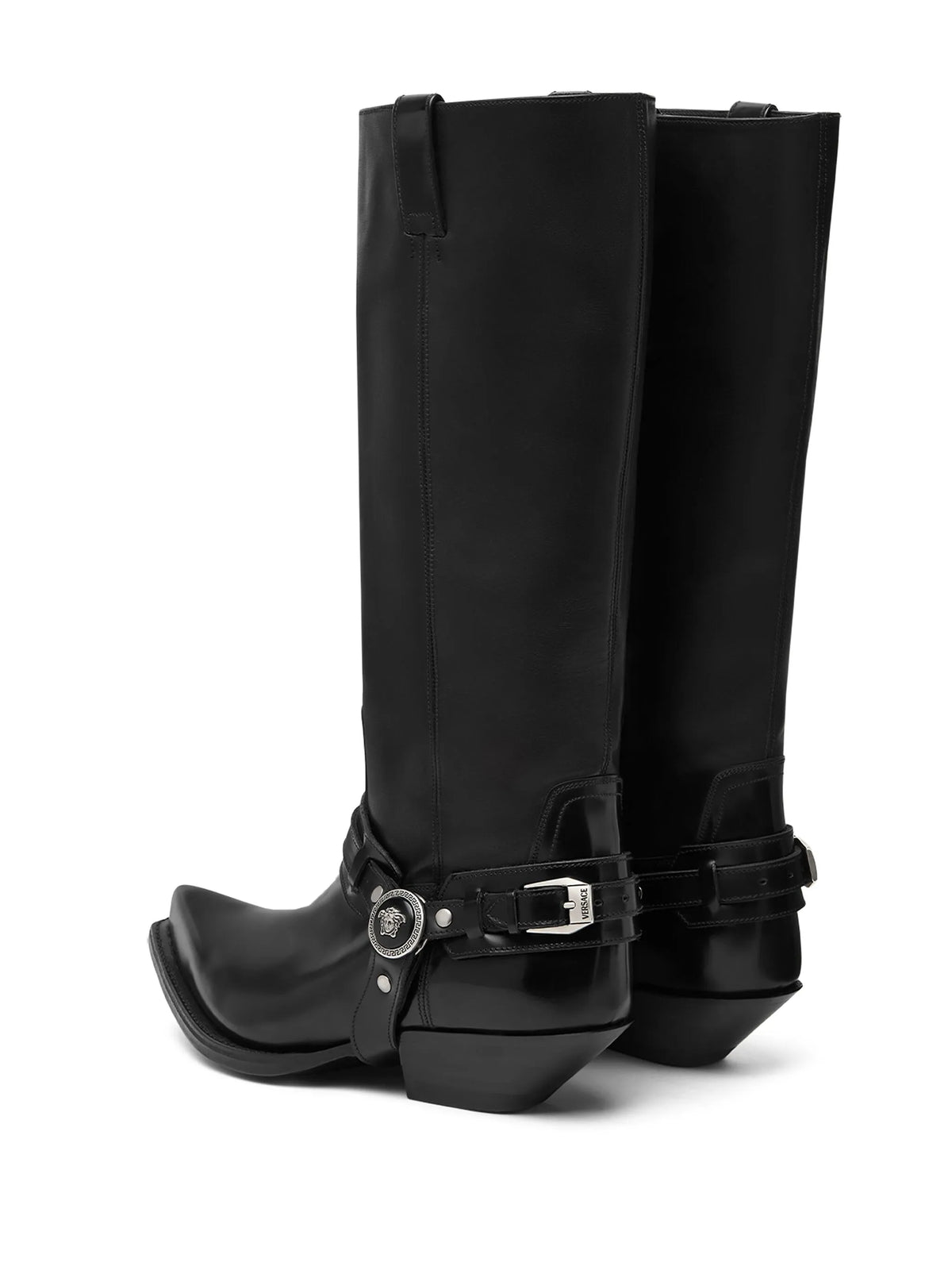 Versace - 40mm Texano Knee-high Boots