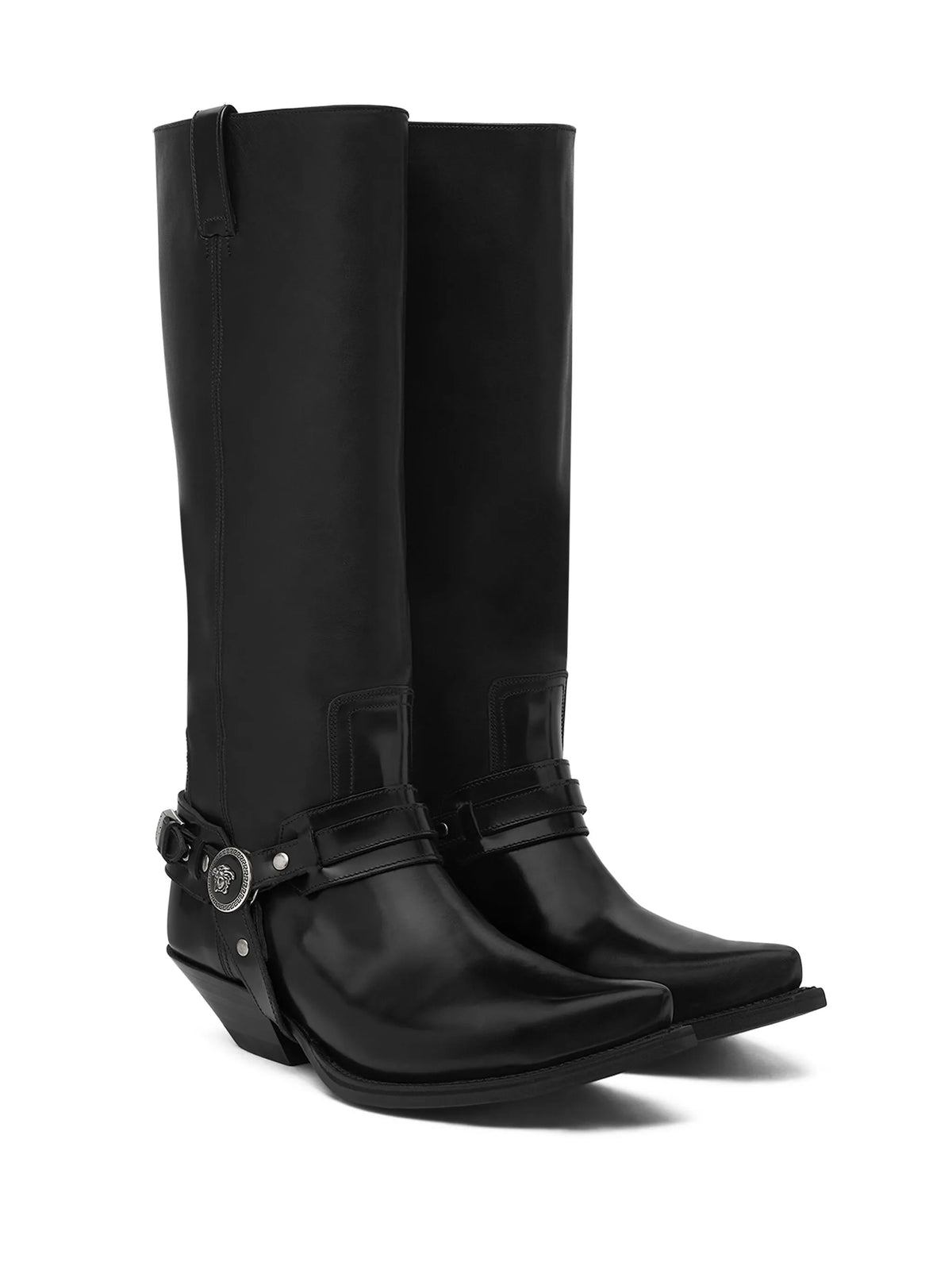 Versace - 40mm Texano Knee-high Boots