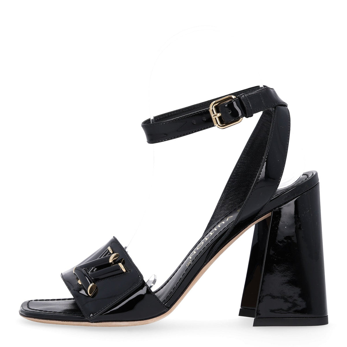 Louis Vuitton - Patent Calfskin Shake Sandals