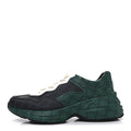 Gucci - GG Supreme Monogram Rhyton Sneakers 8.5 Black Green