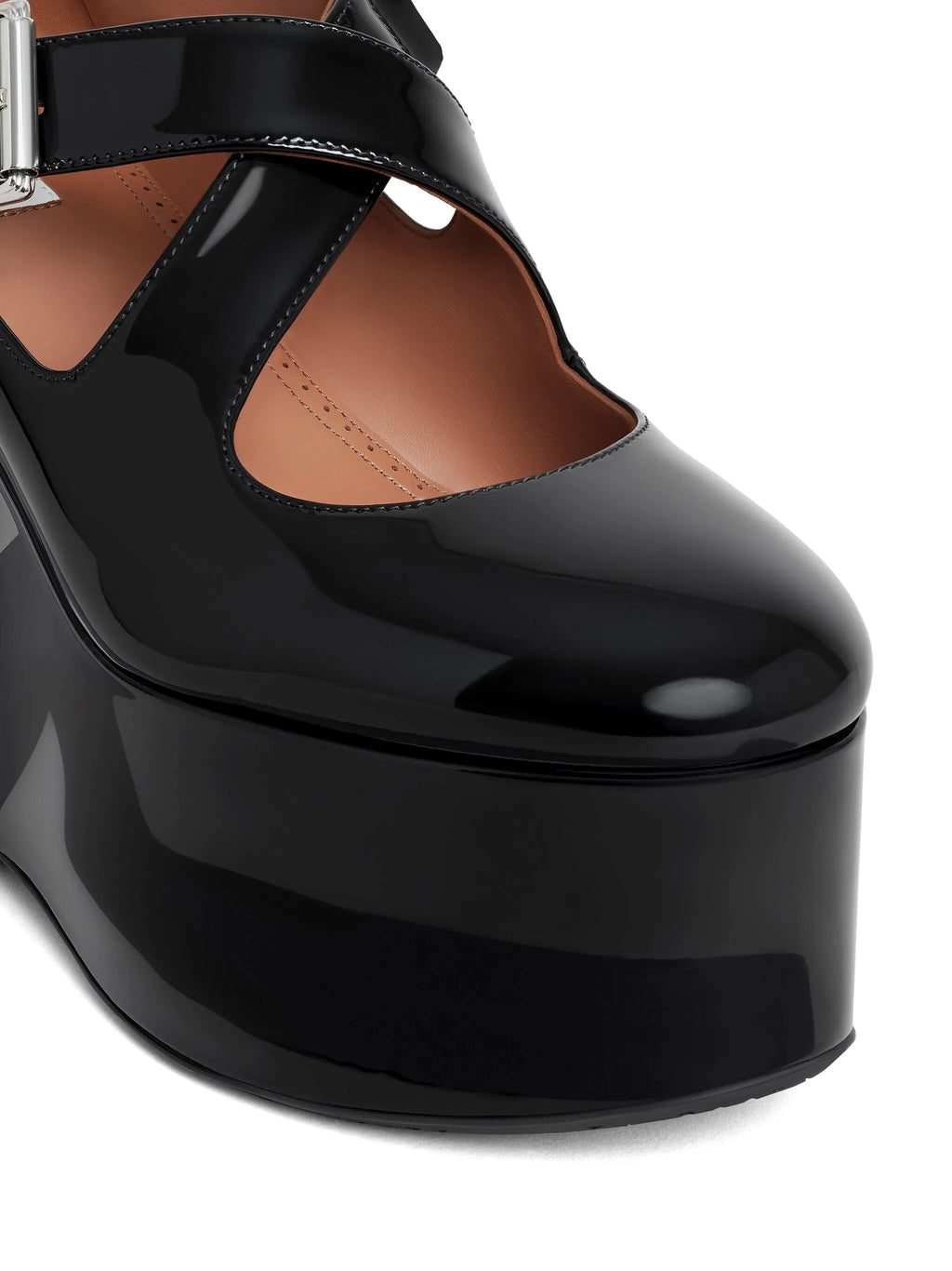 Alaïa - 110mm Wedges Leather Pumps