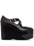Alaïa - 110mm Wedges Leather Pumps