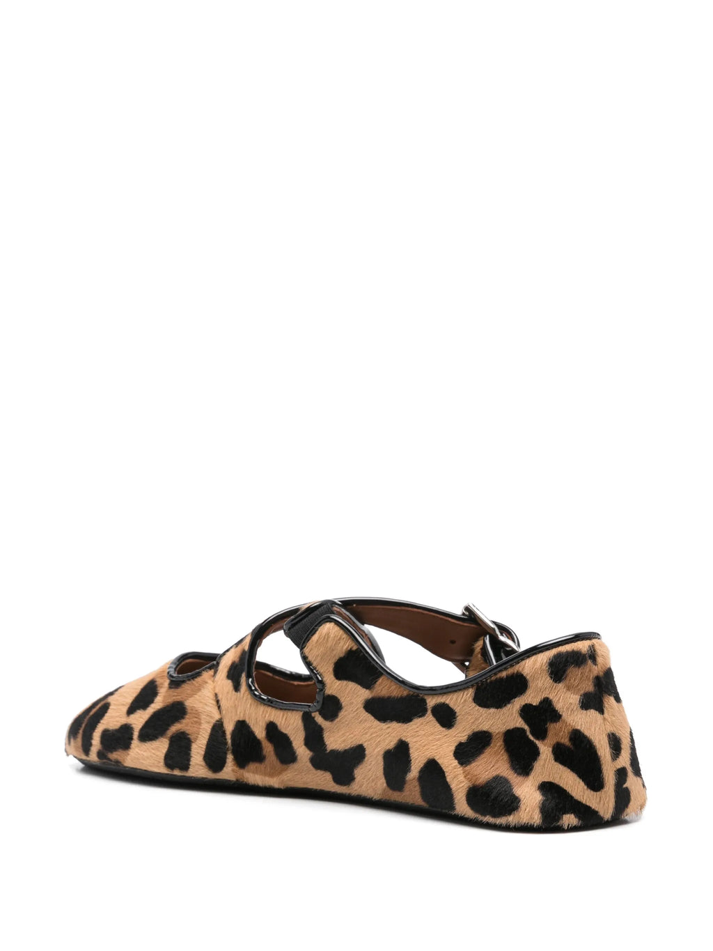 Alaïa - Criss-cross Ballet Flats - Light Brown
