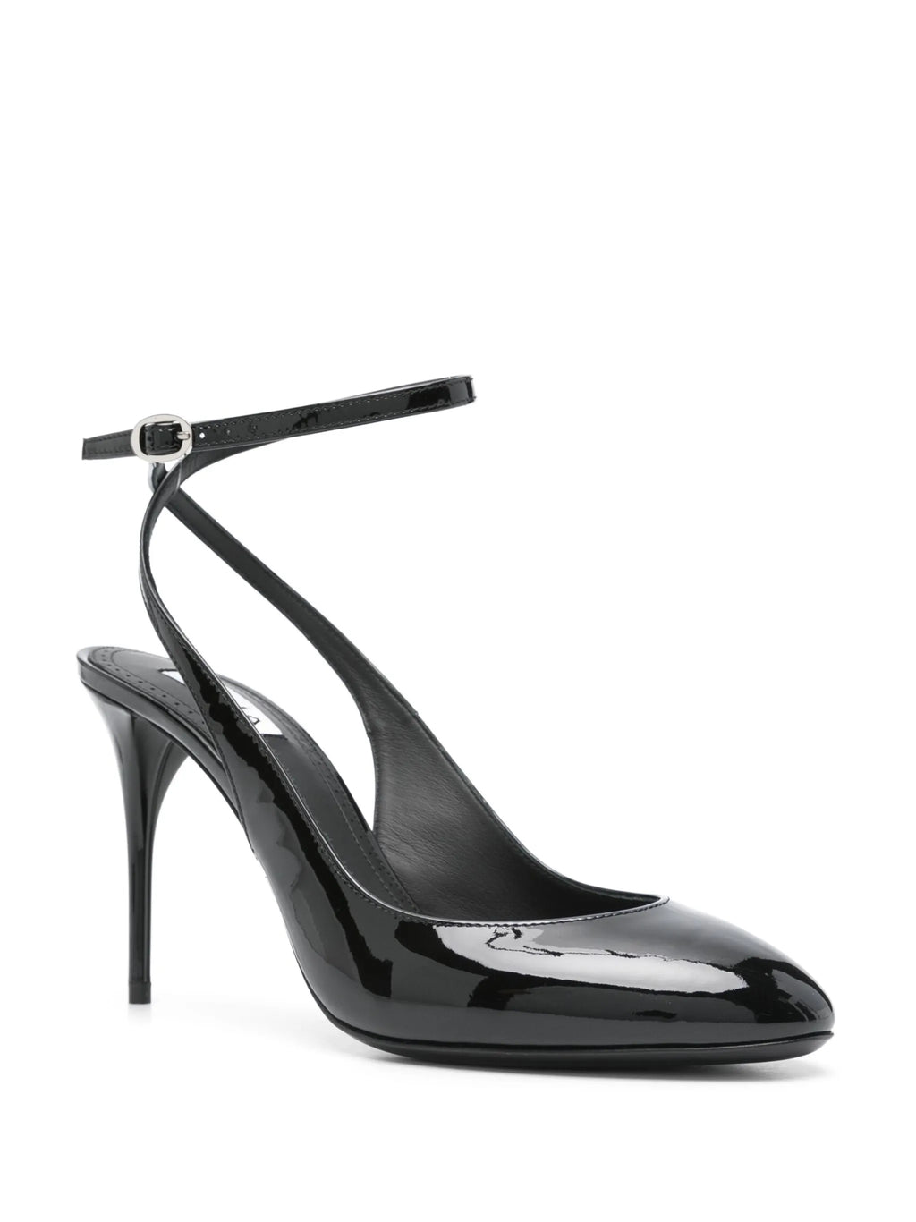 Alaïa - 90mm Patent-leather Slingback Pumps