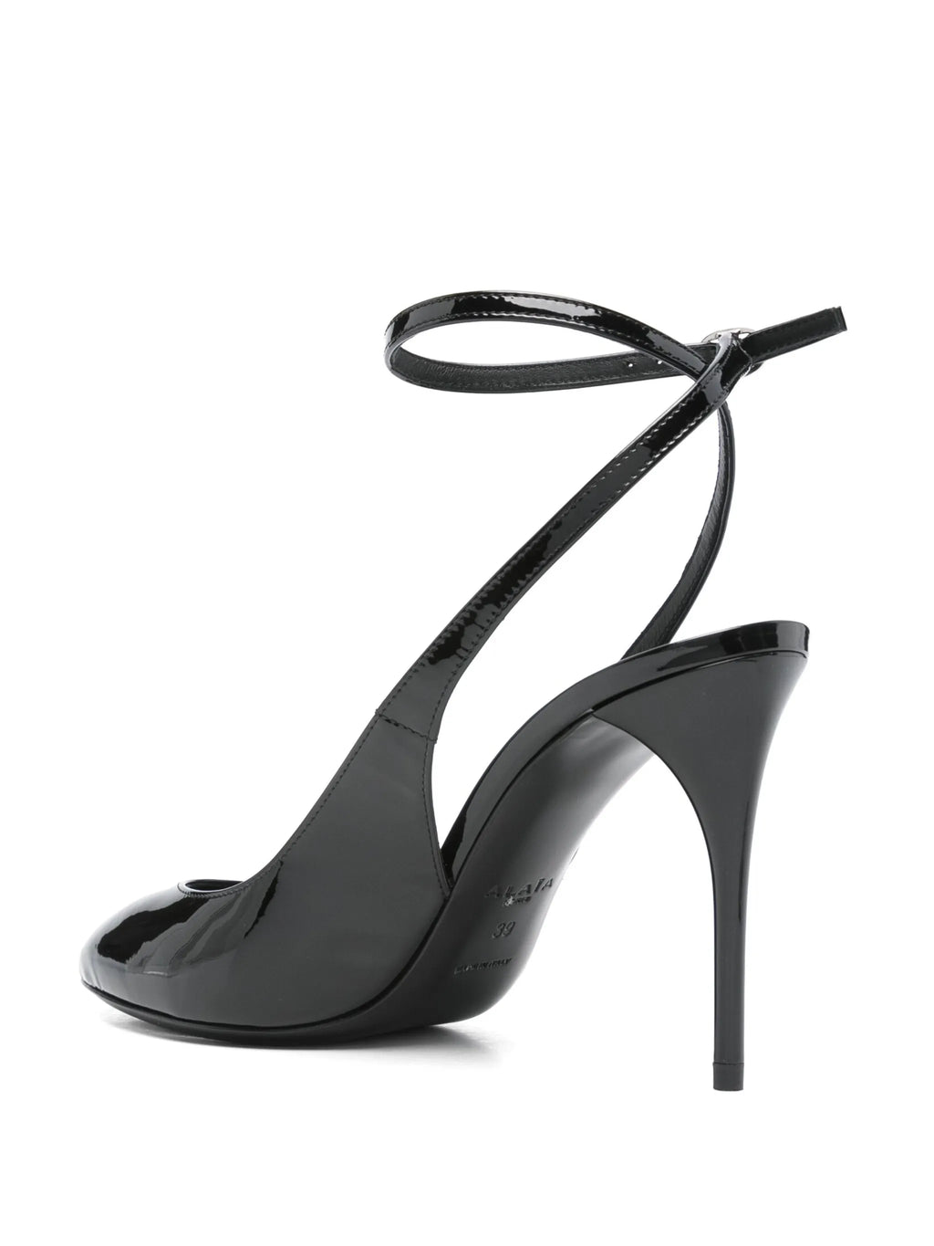 Alaïa - 90mm Patent-leather Slingback Pumps