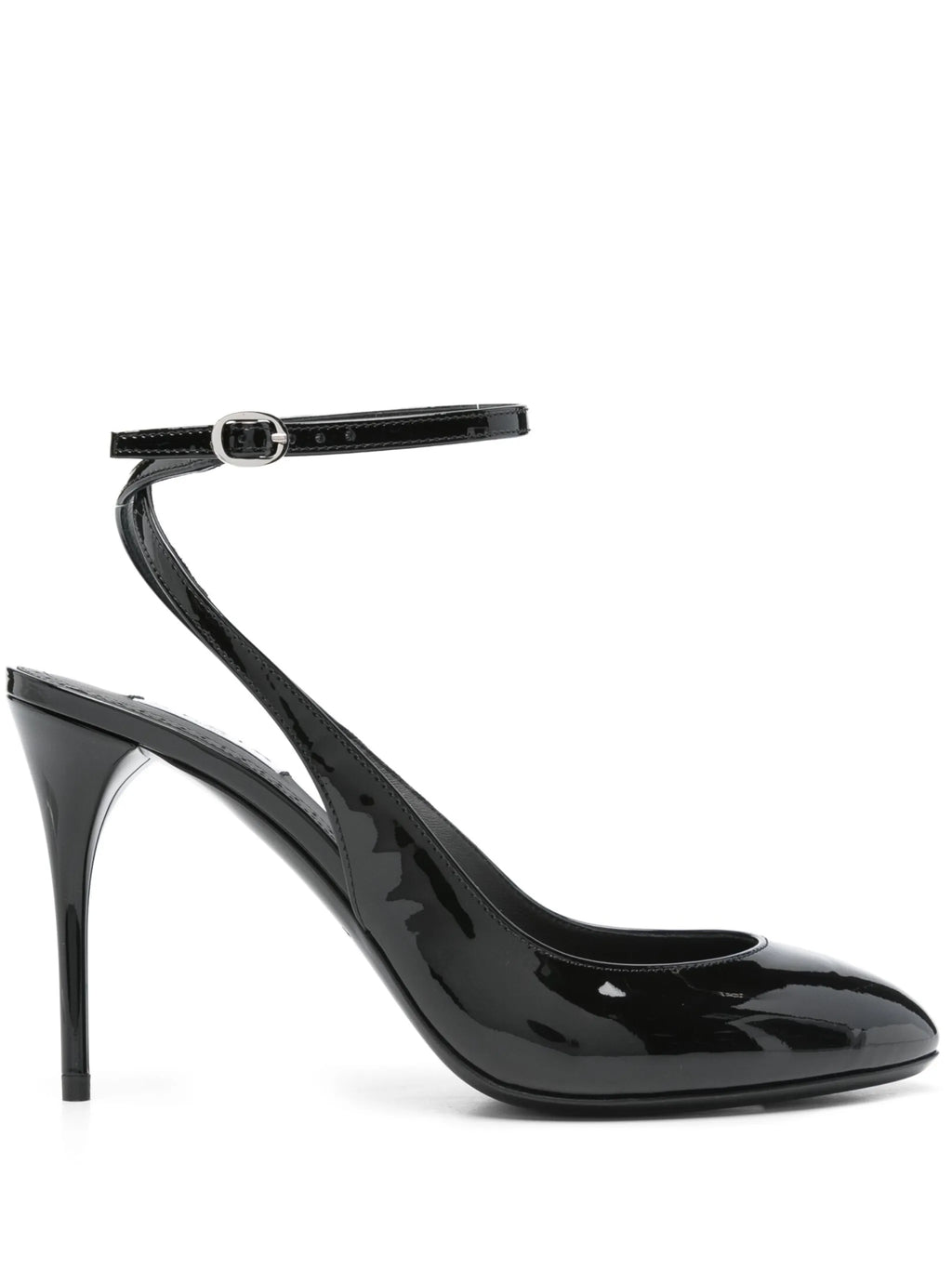 Alaïa - 90mm Patent-leather Slingback Pumps