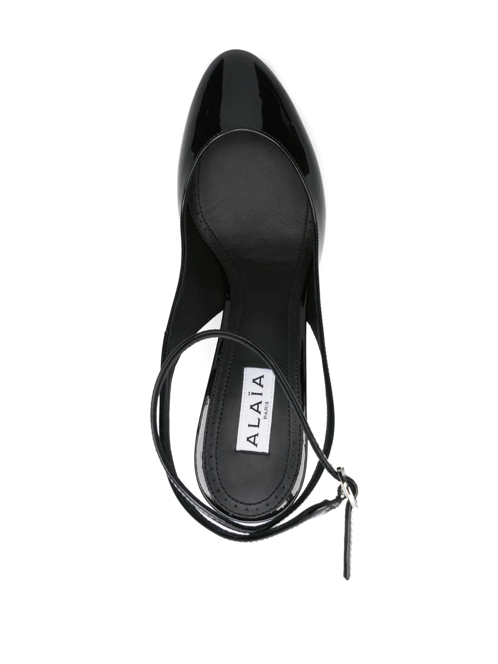 Alaïa - 90mm Patent-leather Slingback Pumps
