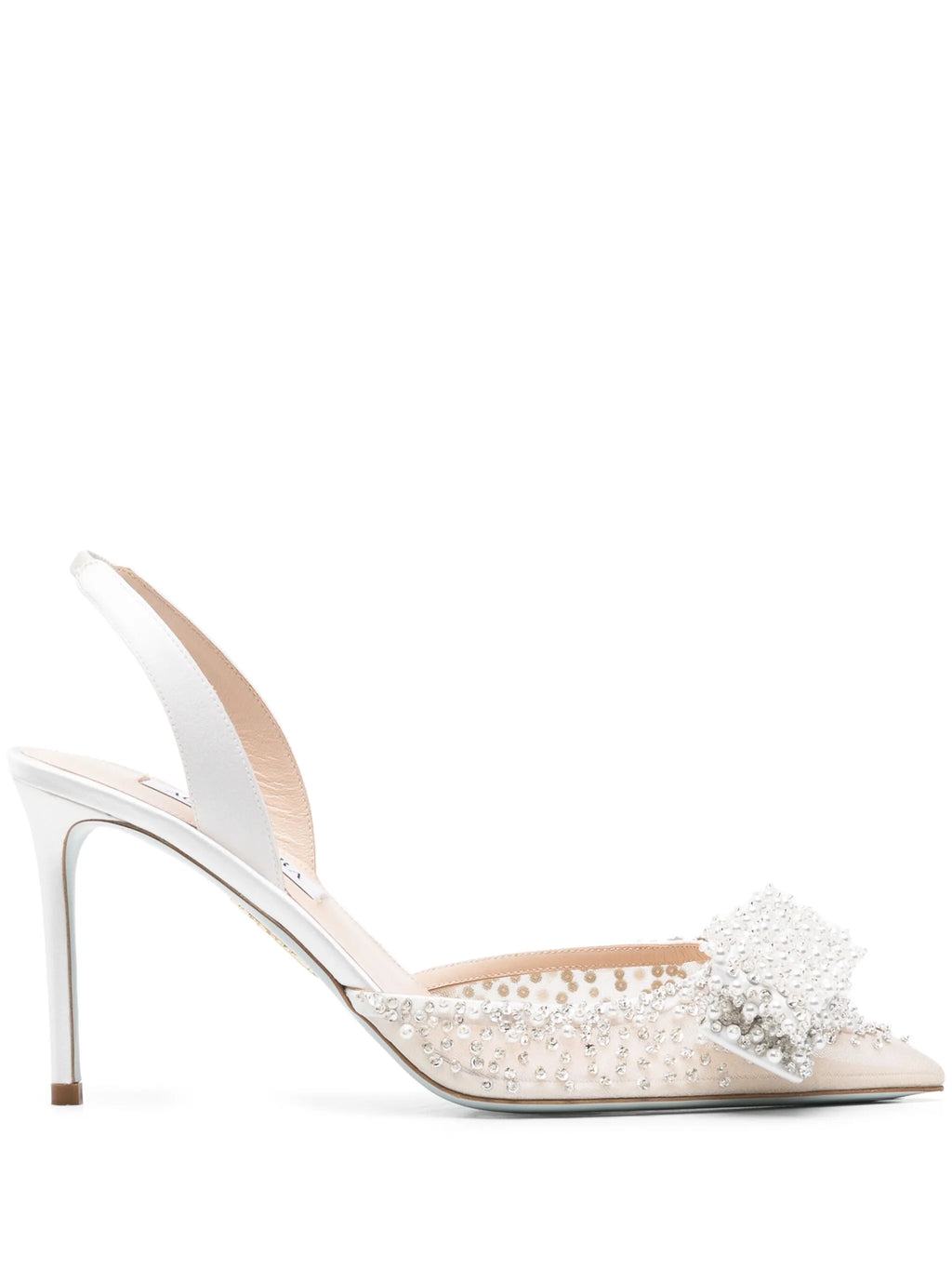 Aquazzura - 85mm Melodie Slingback Pumps