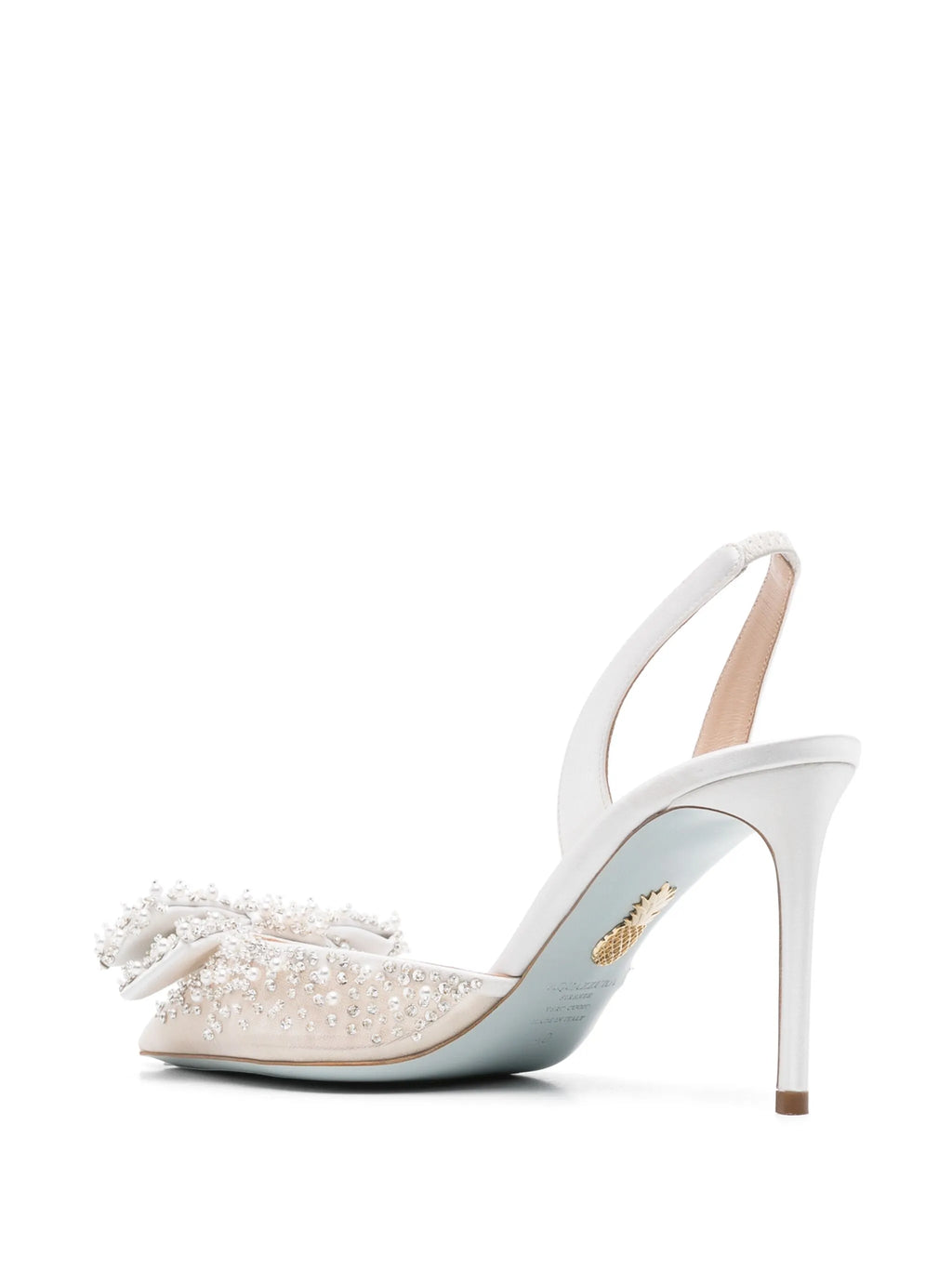 Aquazzura - 85mm Melodie Slingback Pumps