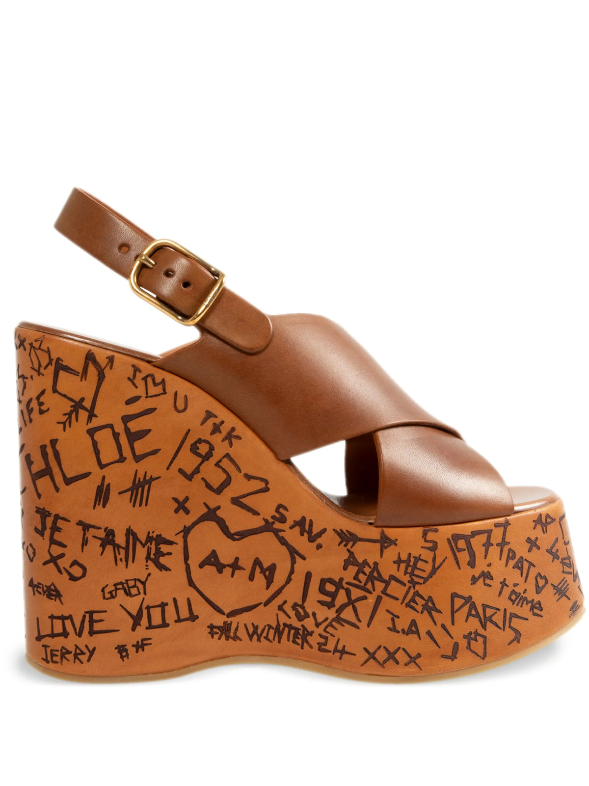 Chloé - Maxime Leather Sandals