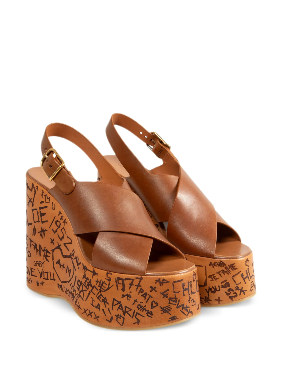 Chloé - Maxime Leather Sandals