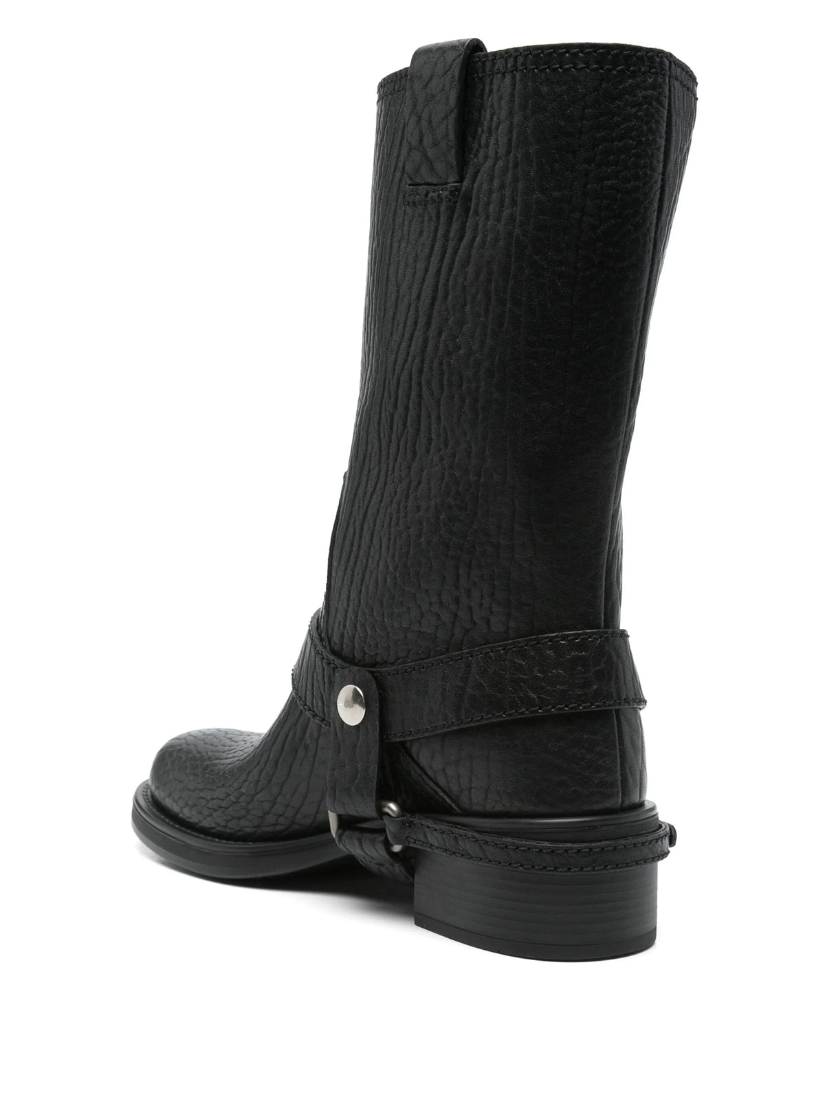 Miu Miu - Leather Ankle Boots