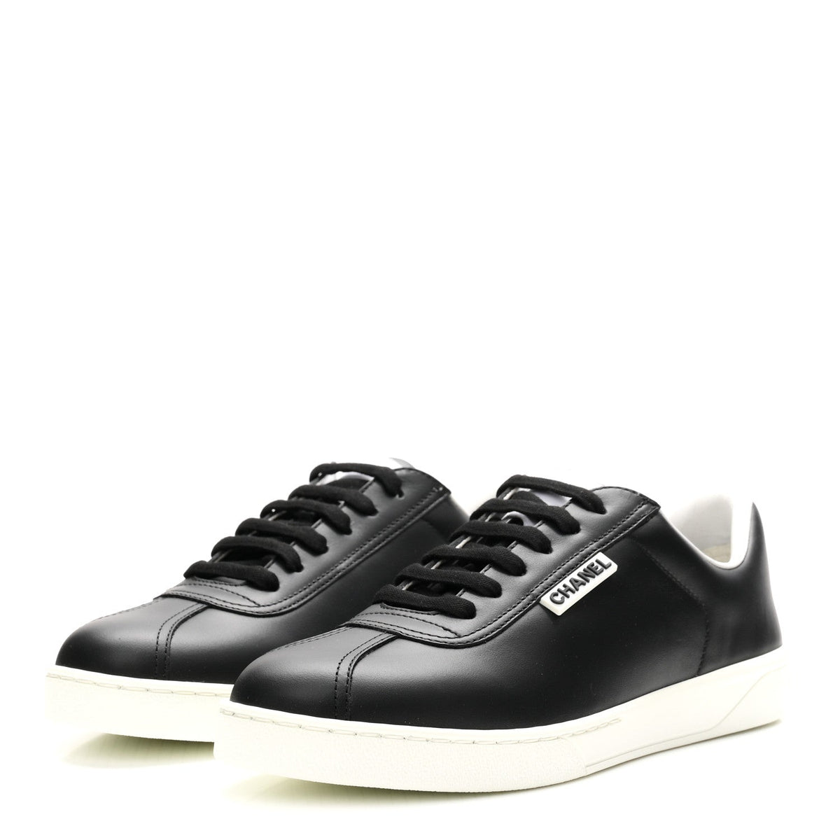 Chanel - Calfskin CC Sneakers
