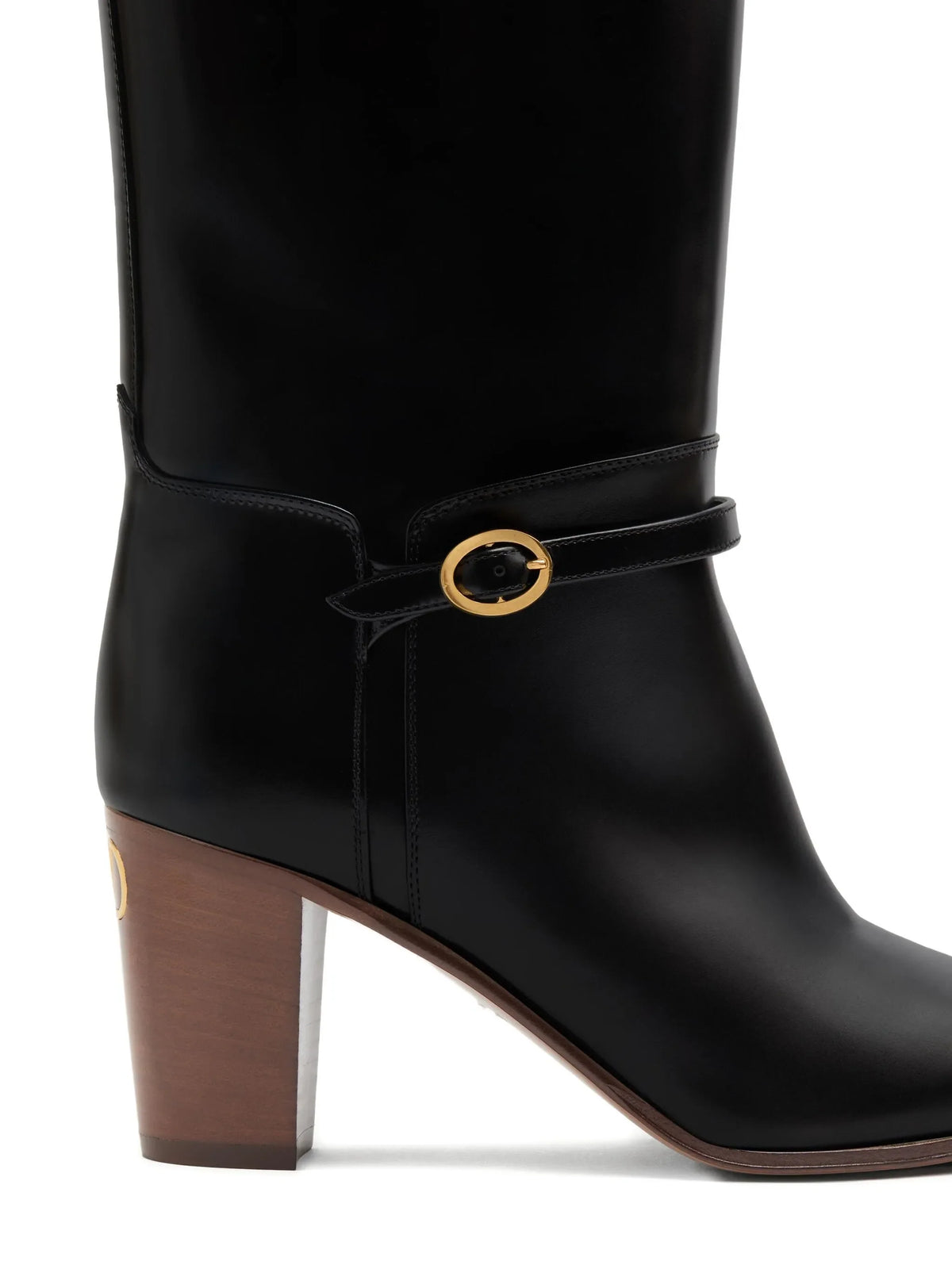 Valentino - 75mm Pattie Leather Boots