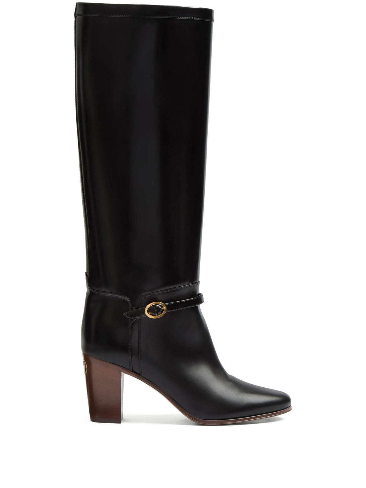 Valentino - 75mm Pattie Leather Boots