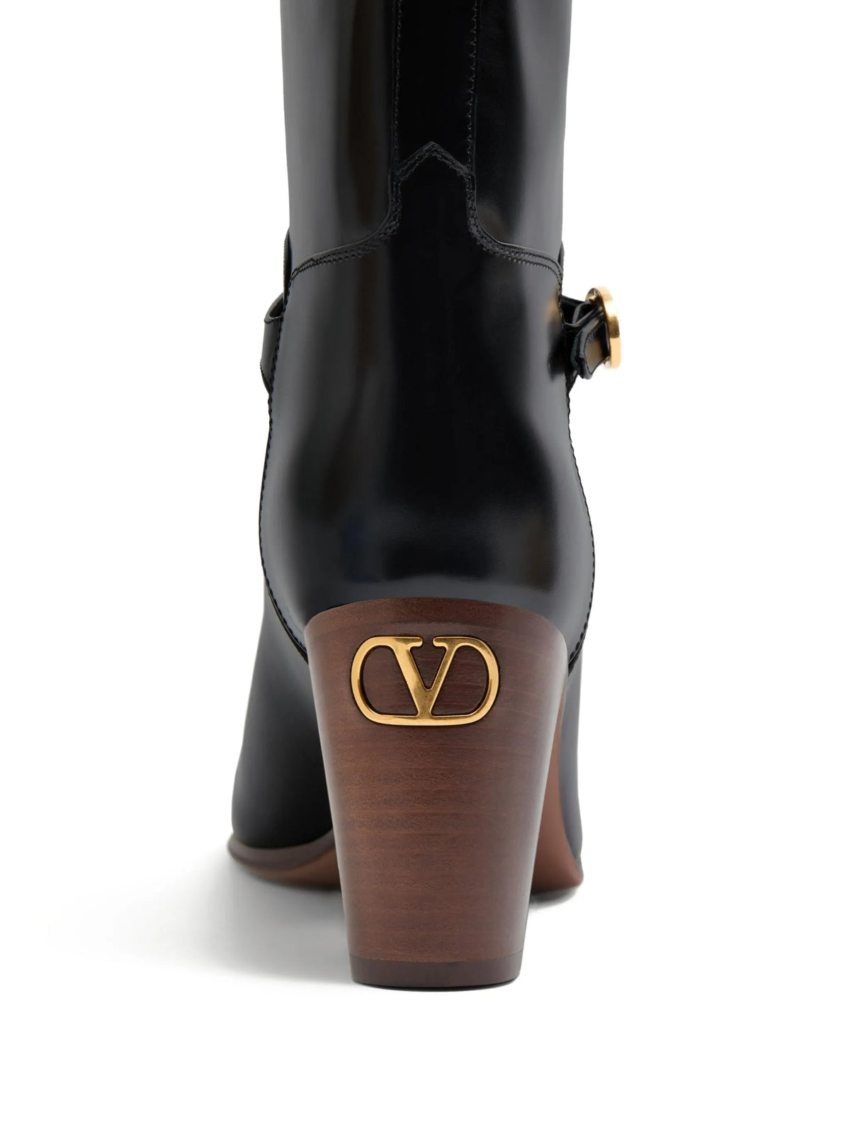 Valentino - 75mm Pattie Leather Boots