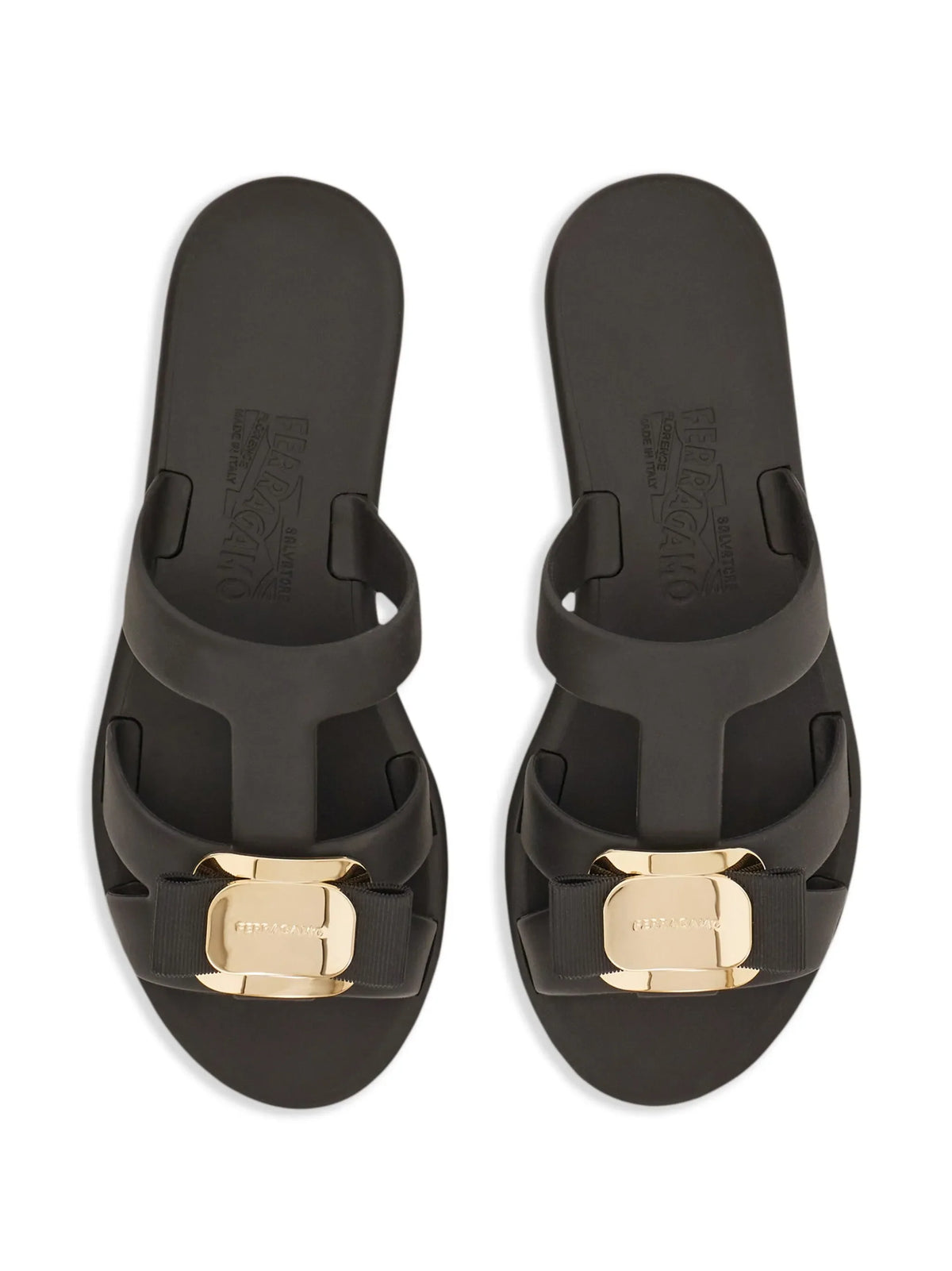 Ferragamo - New Vara Plate Sandals