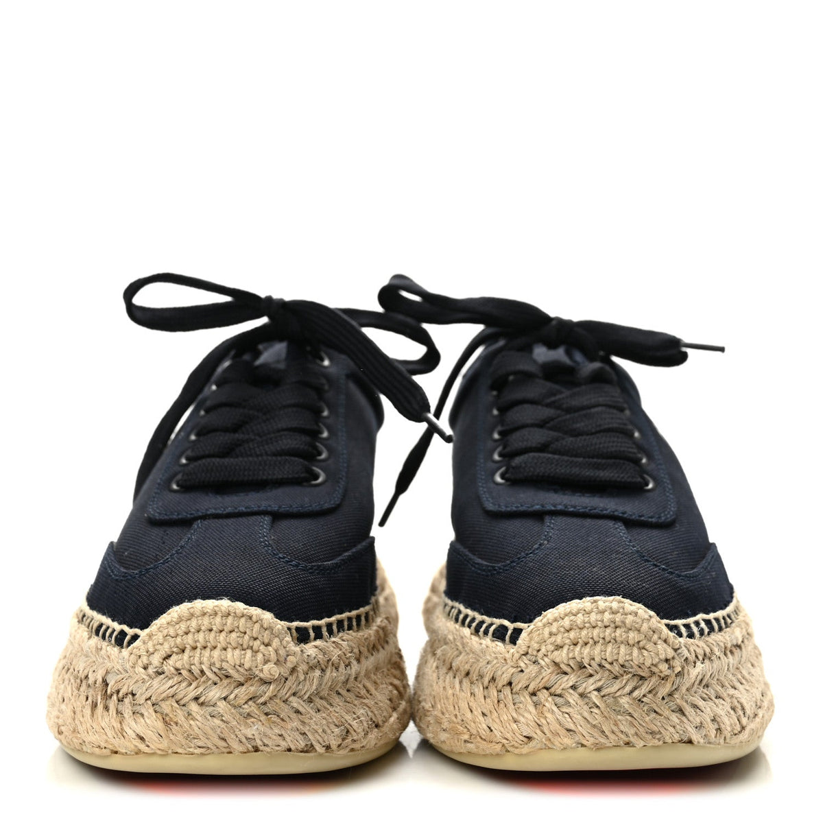 Christian Louboutin - Toile Calfskin Espasneak Flat Sneaker