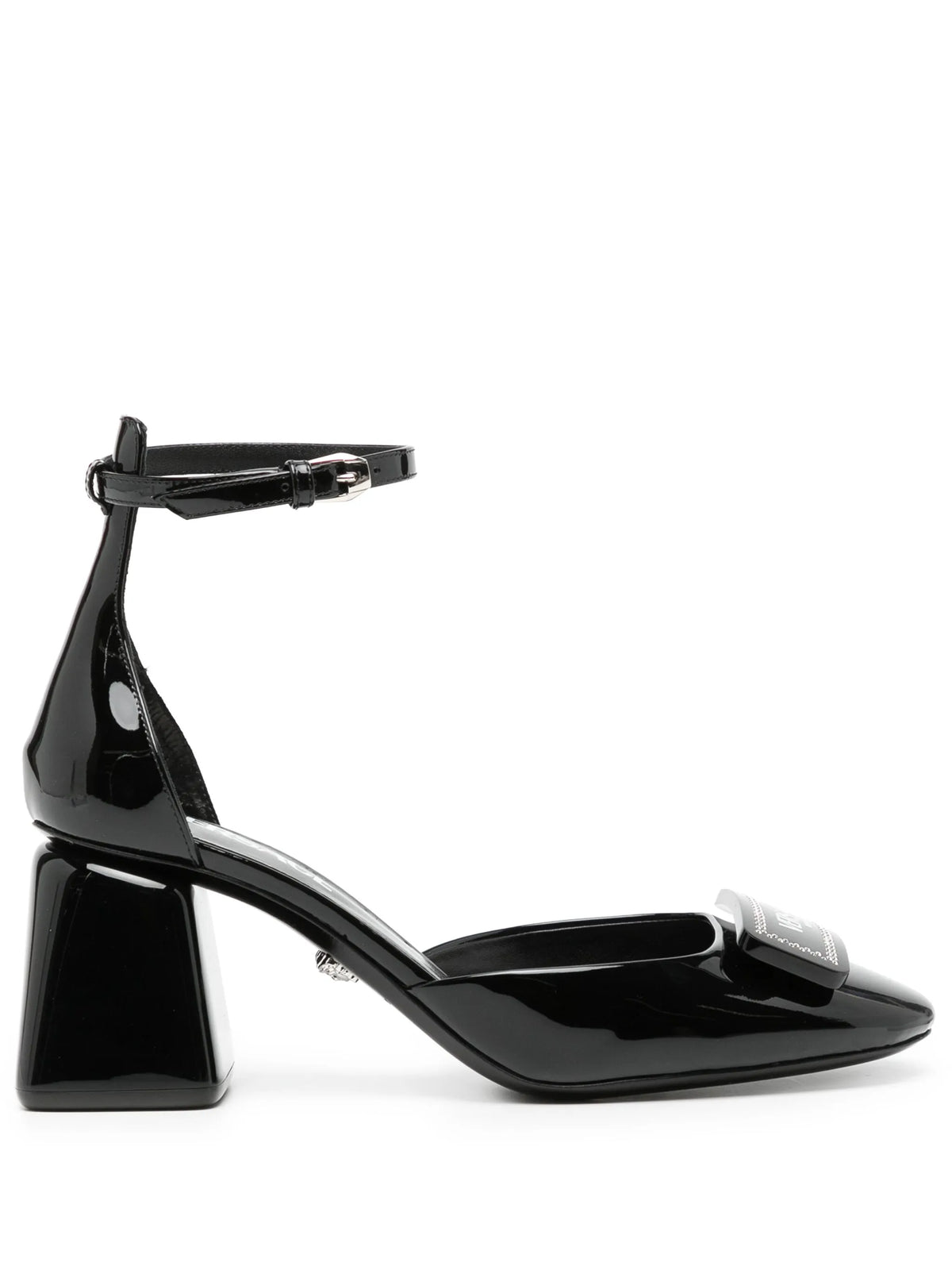 Versace - Leather 80mm Pumps