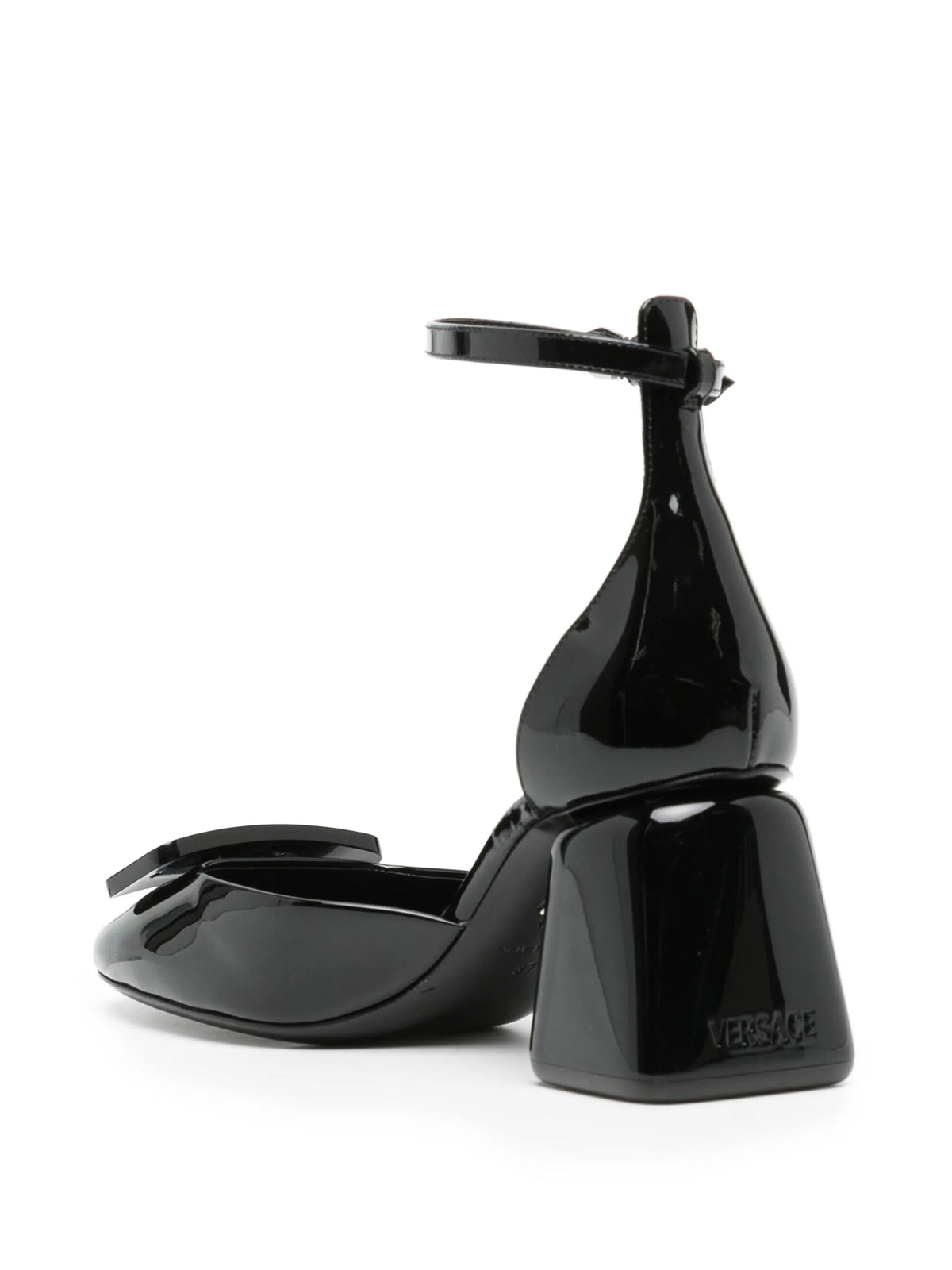 Versace - Leather 80mm Pumps