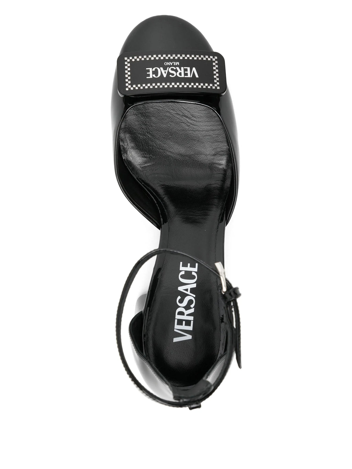 Versace - Leather 80mm Pumps