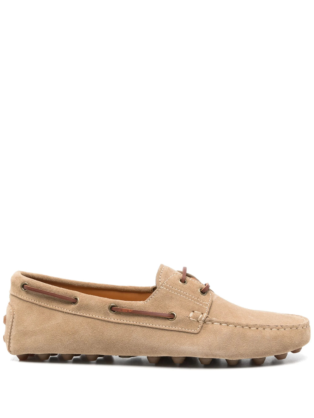 Tod's - Boat Gommino Bubble Loafers In Suede