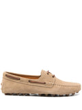Tod's - Boat Gommino Bubble Loafers In Suede