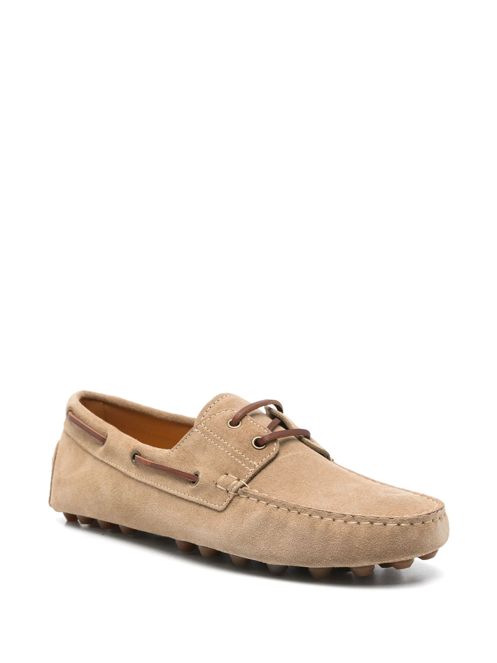 Tod's - Boat Gommino Bubble Loafers In Suede