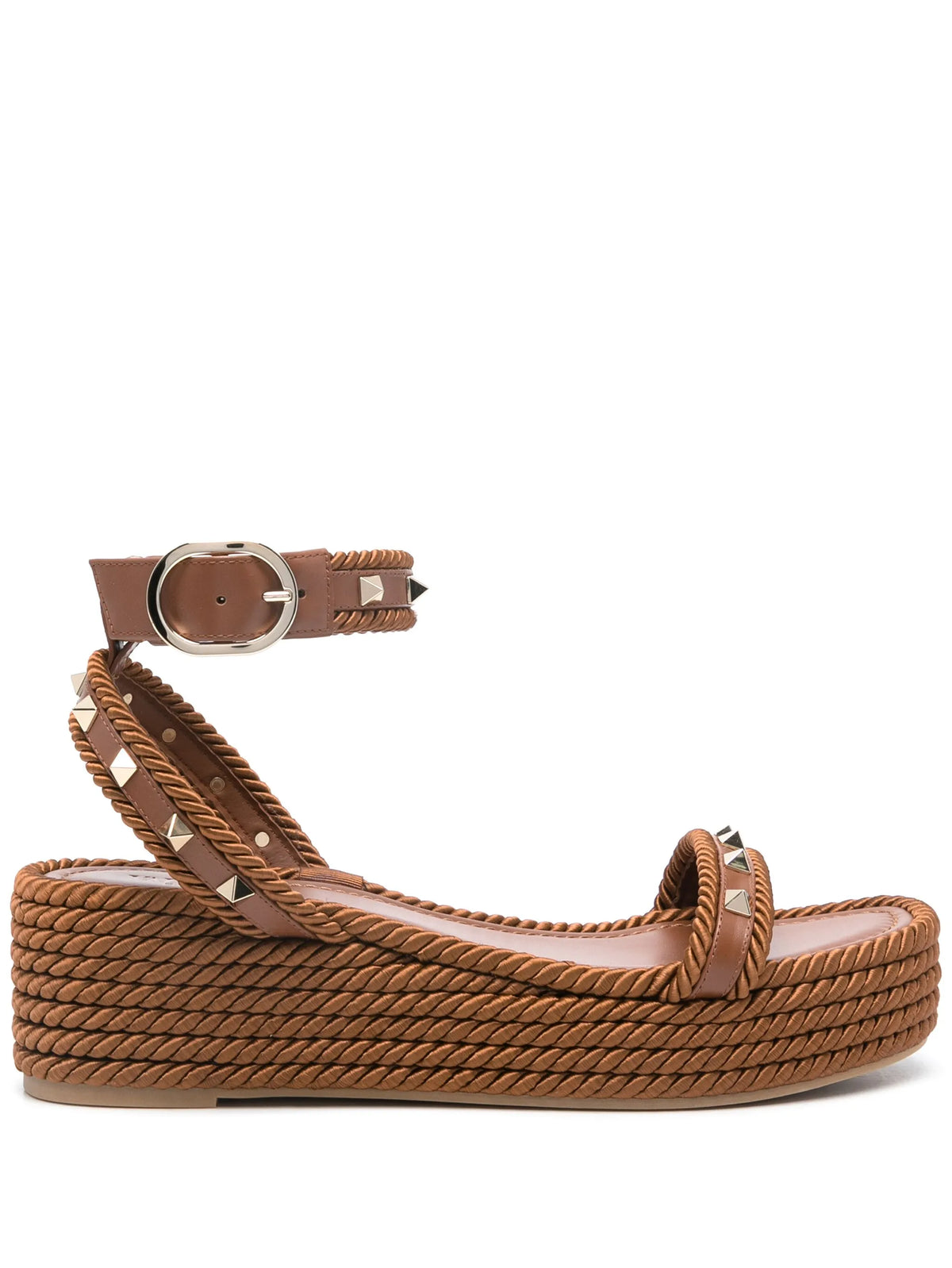 Valentino - Rockstud Platform Espadrilles
