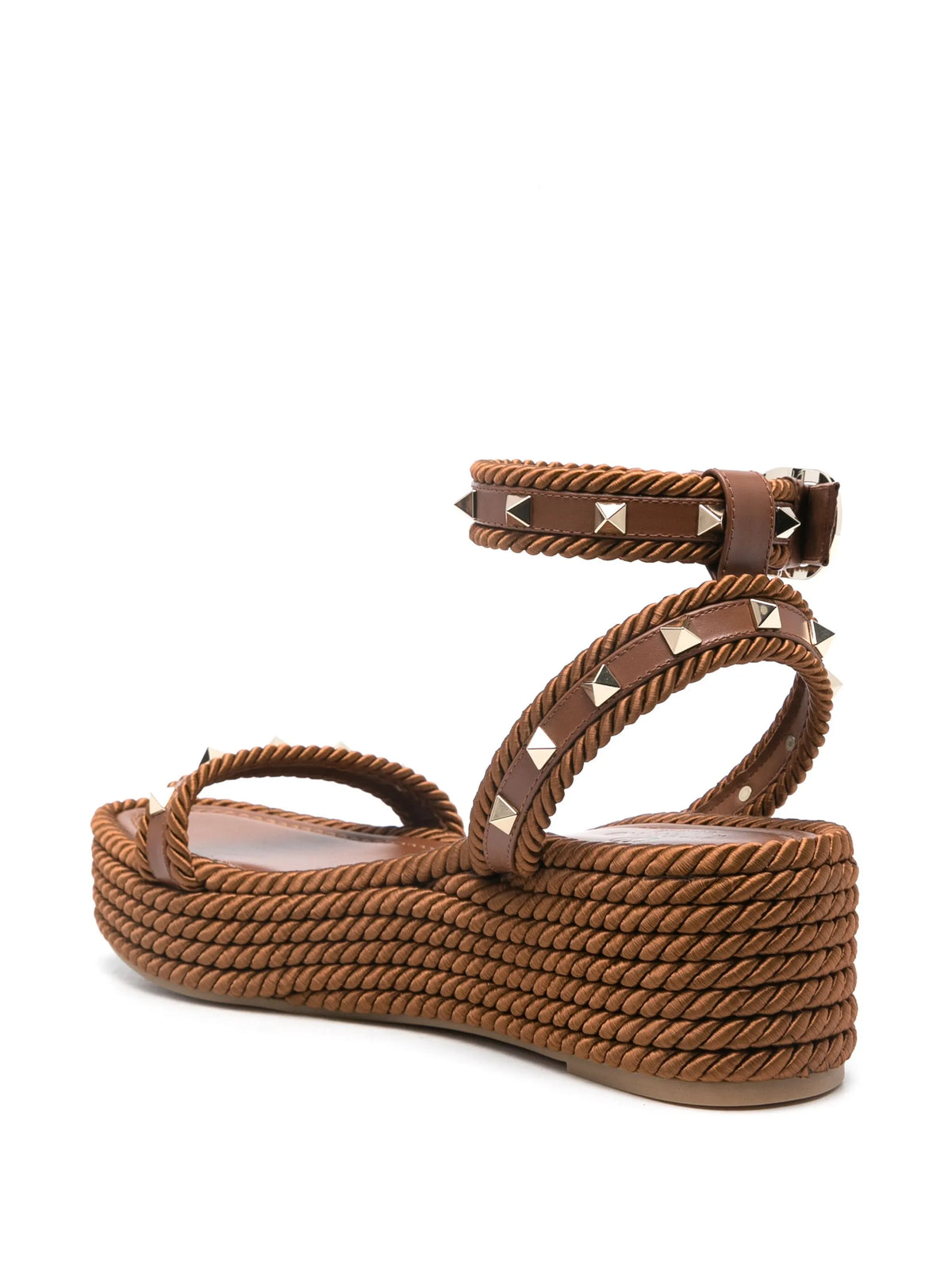 Valentino - Rockstud Platform Espadrilles