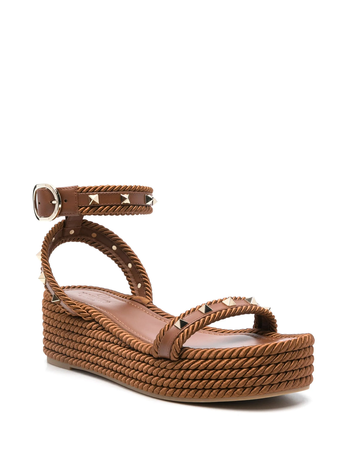 Valentino - Rockstud Platform Espadrilles
