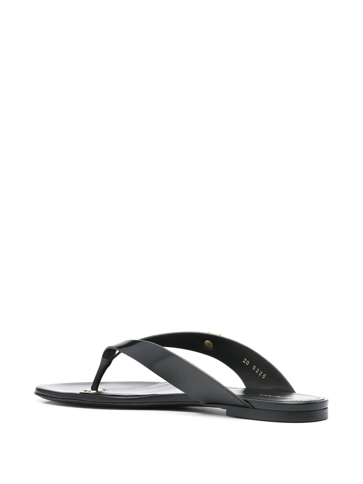 Givenchy - Tong Sandals 4G Liquid In Leather