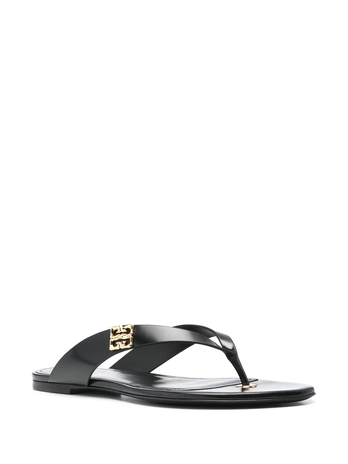 Givenchy - Tong Sandals 4G Liquid In Leather