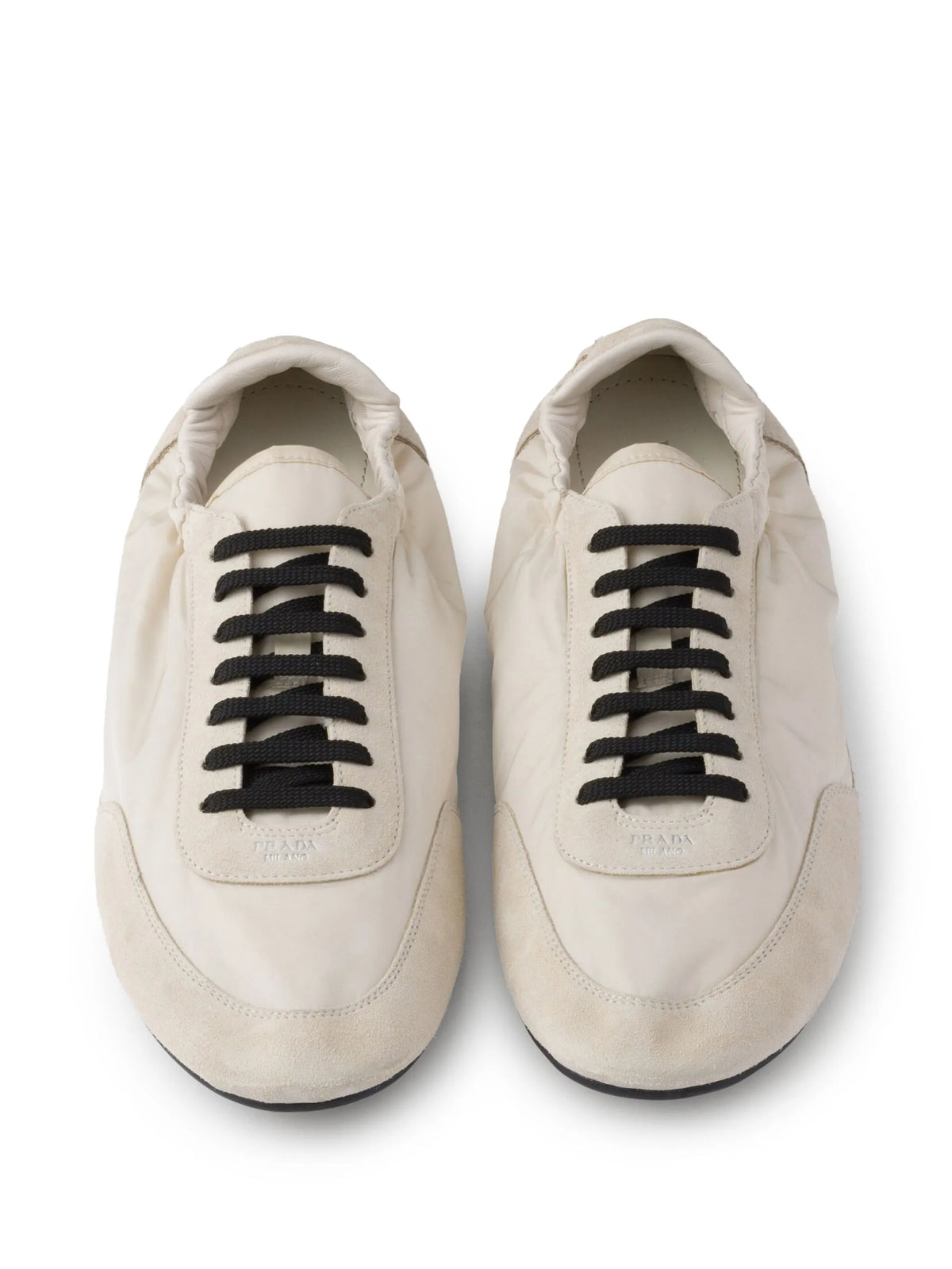 Prada - Collapse Re-nylon And Suede Sneakers