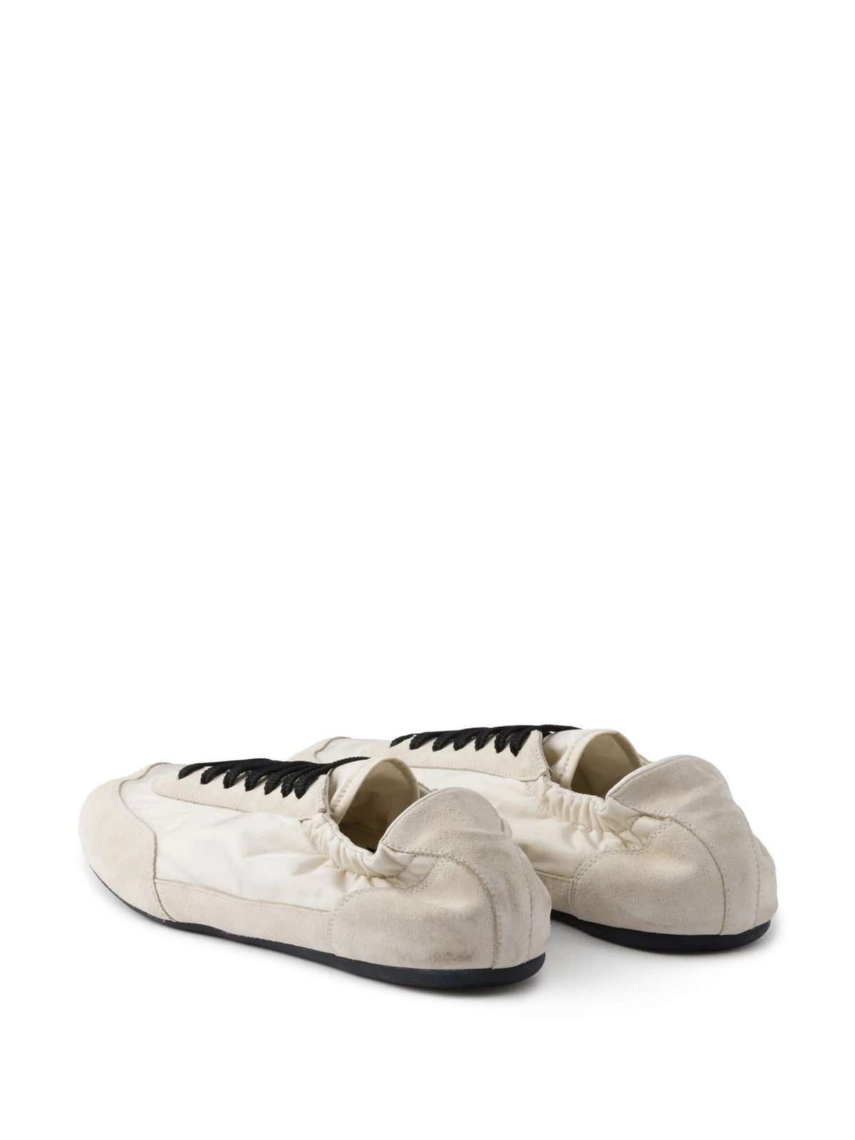 Prada - Collapse Re-nylon And Suede Sneakers