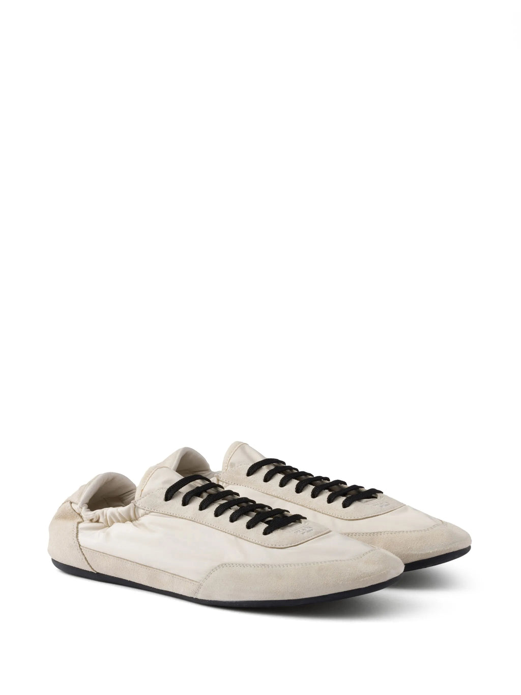 Prada - Collapse Re-nylon And Suede Sneakers