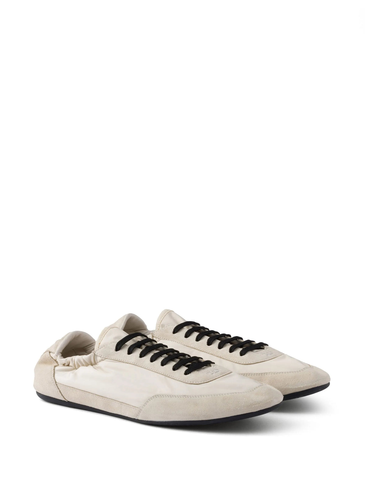 Prada - Collapse Re-nylon And Suede Sneakers