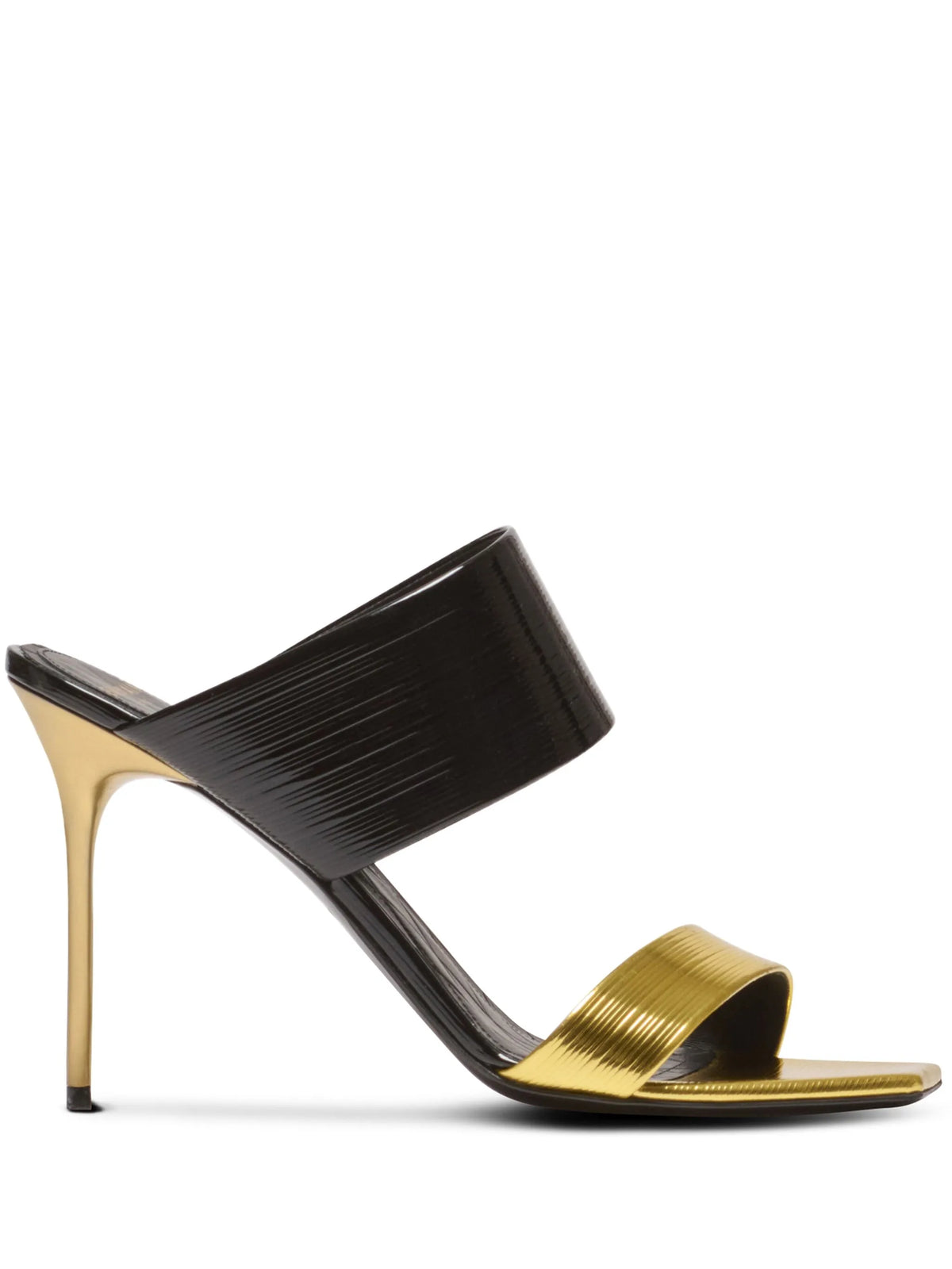 Balmain - 95mm PB Leather Sandals