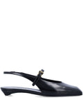 Prada - Square-toe Slingback Pumps