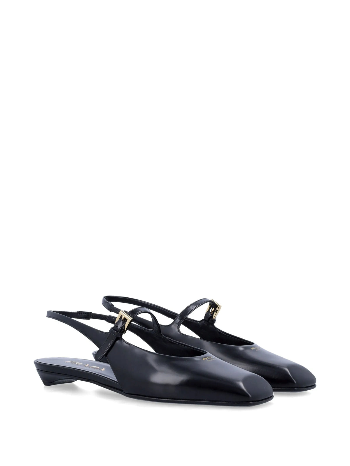 Prada - Square-toe Slingback Pumps