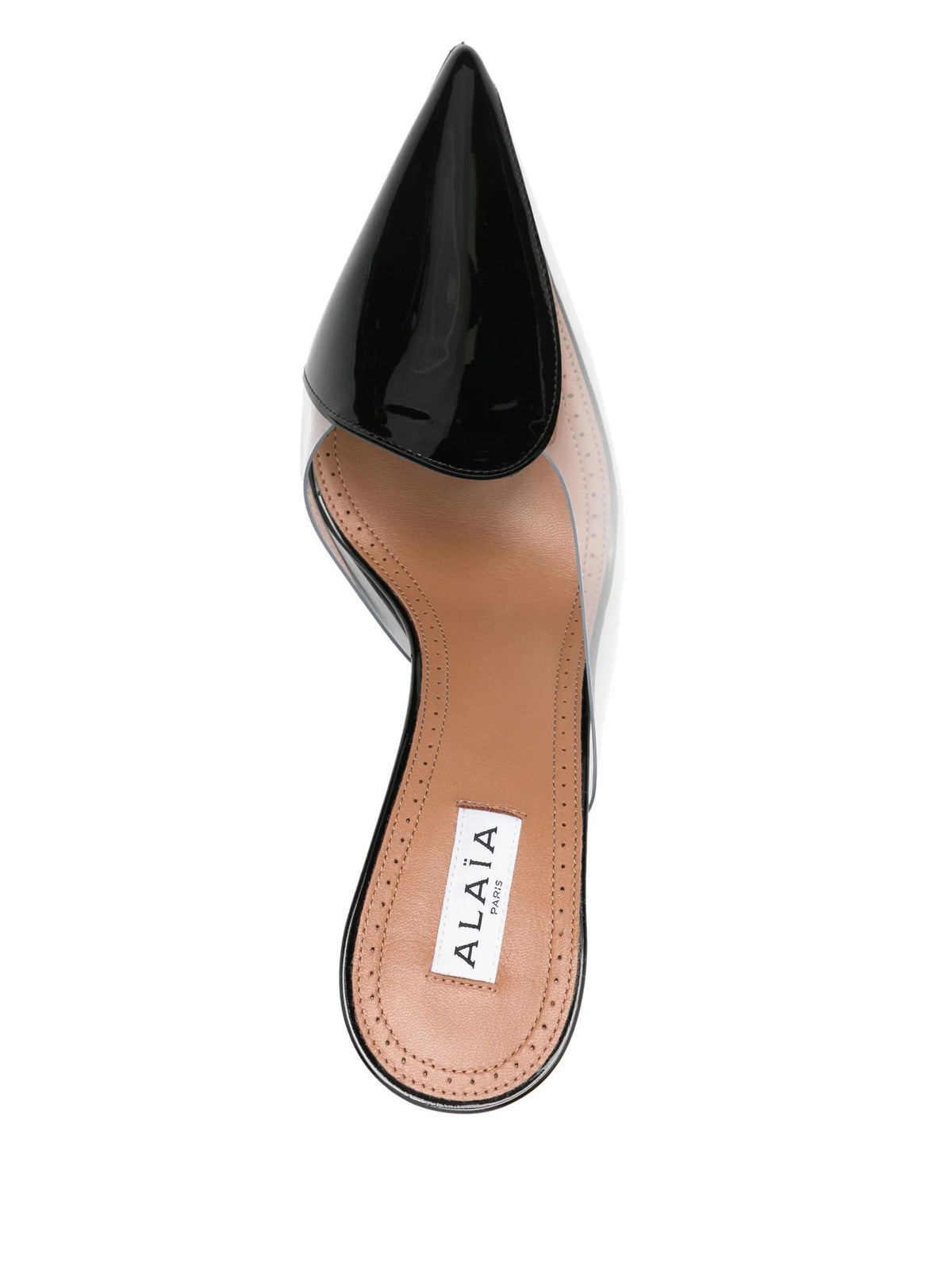 Alaïa - 90mm Coeur Mules - Black