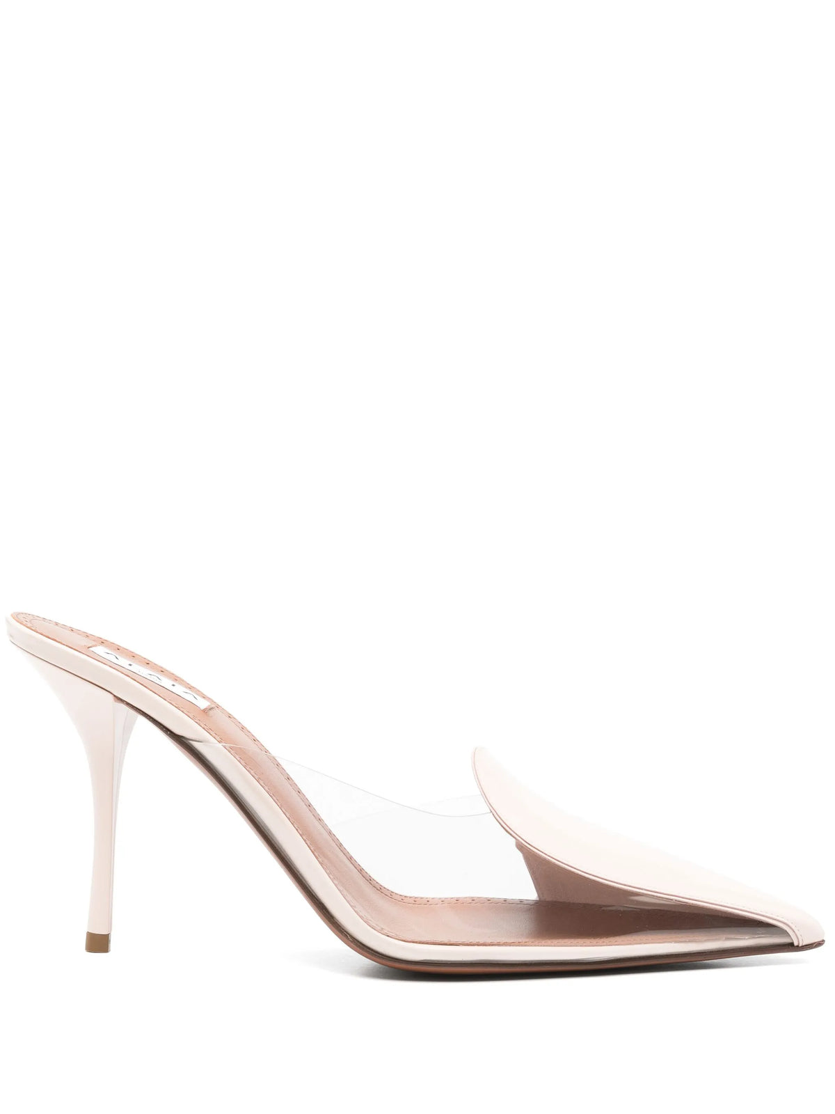 Alaïa - 90mm Coeur Mules - Powder Pink