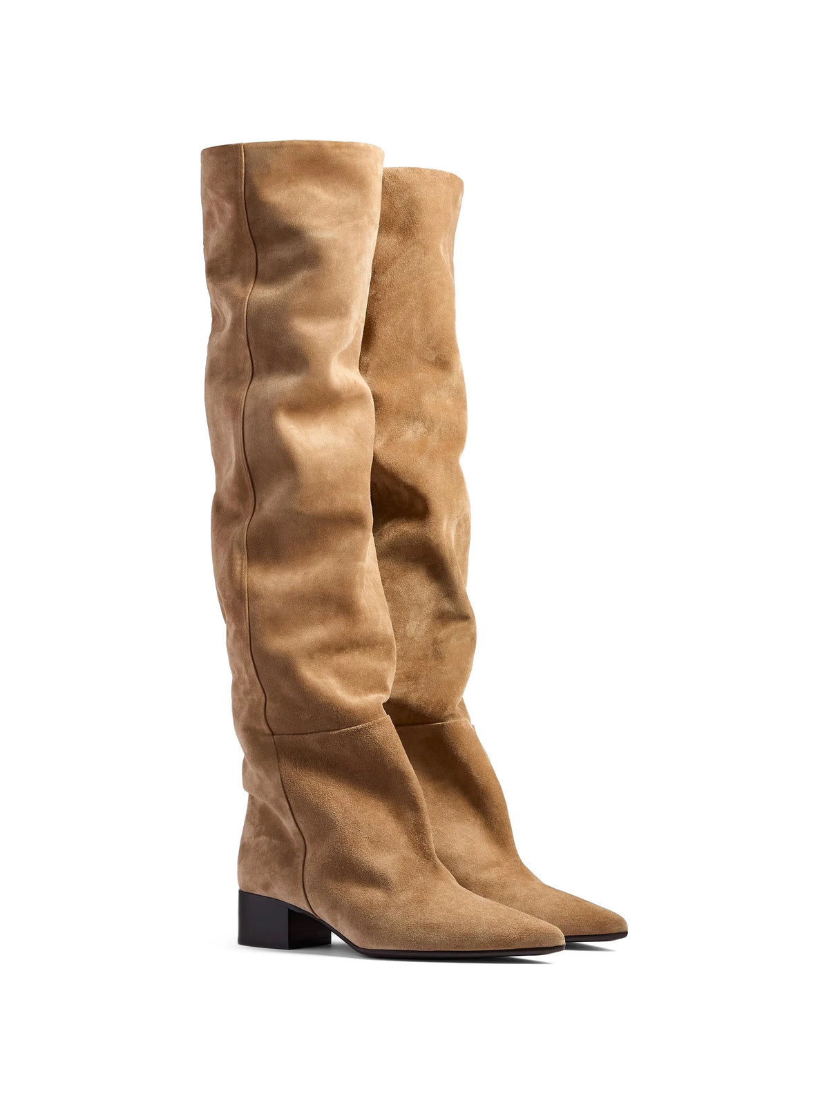 Khaite - 40mm Andee Over-the-knee Suede Boots