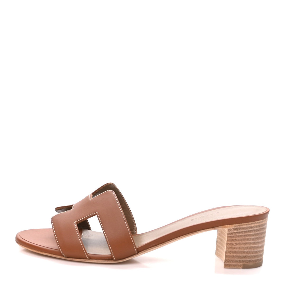 Hermès - Calfskin Oasis Sandals