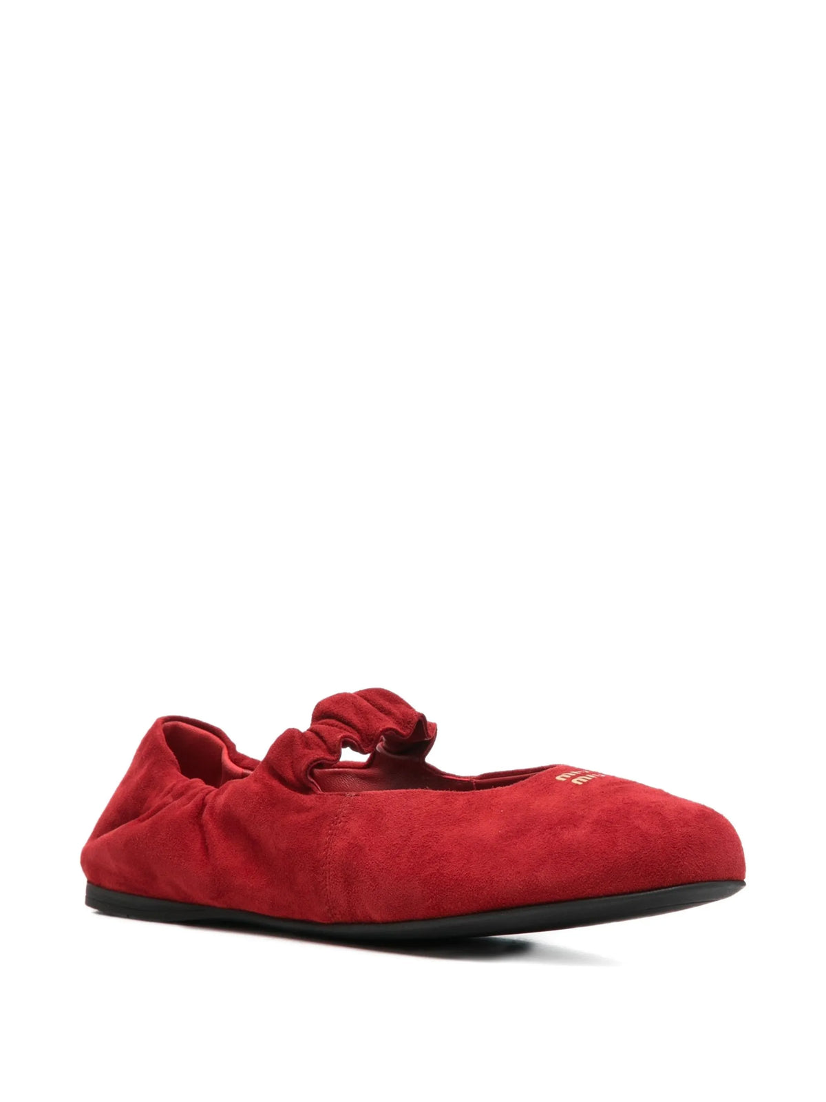 Miu Miu - Elasticated-strap Ballet Flats