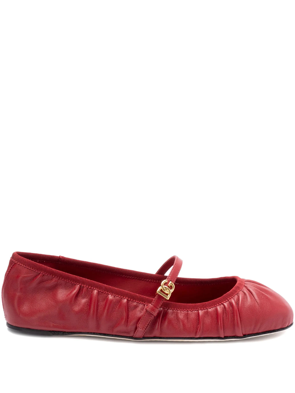 Dolce & Gabbana - Leather Ballerinas